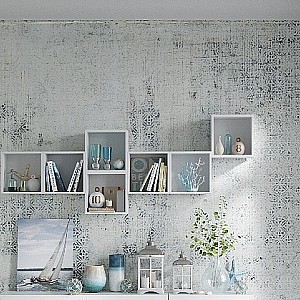 Трафарет - Аллюр бордюр - Фотография интерьере 3