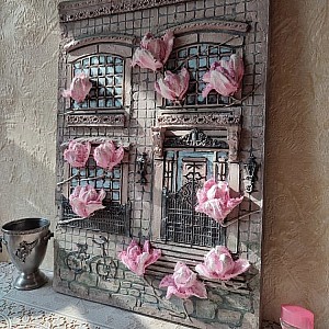 Трафарет - набор Усадьба - Фотография интерьере 1