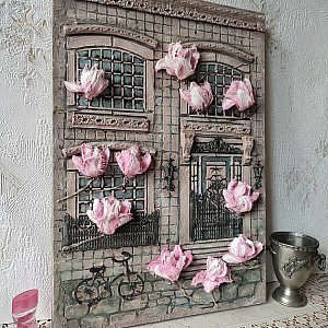 Трафарет - набор Усадьба - Фотография интерьере 2