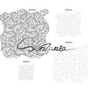 Трафарет - Изабелла без шва