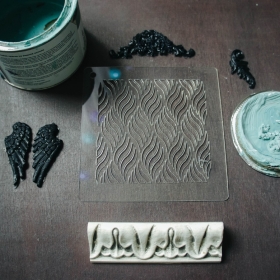 Трафарет - Волна