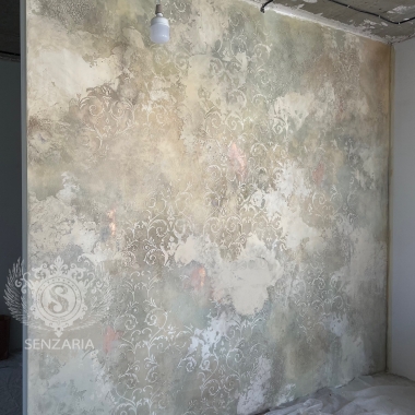 Мастер-класс - Винтажная стена