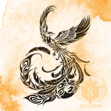 Трафарет - Жар-Птица